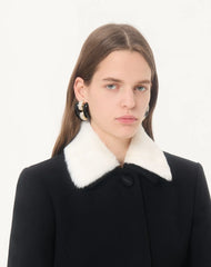 Pas Plus Metal, Enamel And Swarovski® Crystal Earrings