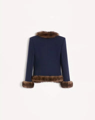 Wool Crepe Jacket