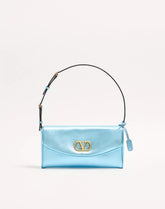 Valentino Garavani Devain Small Shoulder Bag In Laminated Nappa Leather