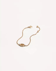 Ovalette Metal And Swarovski® Crystal Bracelet