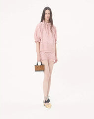 Mini Rockstud Shopping Bag In Ponyskin Effect Calfskin With Animal Print
