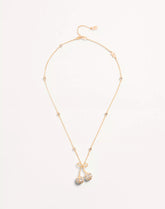 Cherryfic Necklace In Metal And Swarovski® Crystals