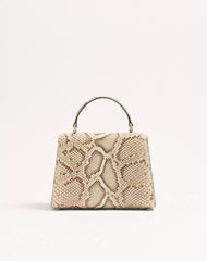 Valentino Garavani Vsling Small Python Handbag
