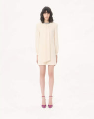 Cady Couture Embroidered Short Dress