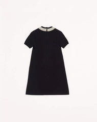Embroidered Stretch Viscose Dress