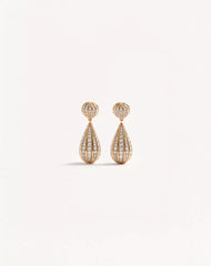 Poetiques Des Gouttes Metal And Swarovski® Crystal Earrings