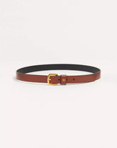 VLogo Signature Belt In Shiny Calfskin 25 Mm