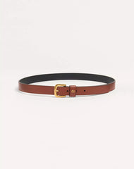VLogo Signature Belt In Shiny Calfskin 25 Mm