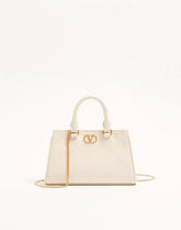 VLogo Signature Mini Bag In Grainy Calfskin