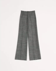 Wool Mouliné Trousers