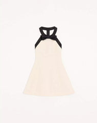 Crepe Couture Short Dress