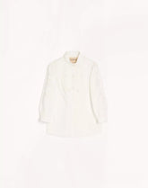 Embroidered Poplin Shirt