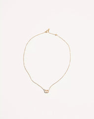 Ovalette Necklace In Metal And Swarovski® Crystals