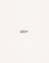 VLogo Signature Metal Tie Clip With Swarovski® Crystals And Pearl