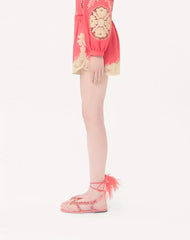 Embroidered Couture Linen Shorts