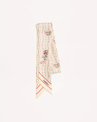 Papier Floreal Silk Bandeau Scarf