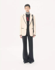 Valentino Cotton T-Shirt With Made In Valentino Print