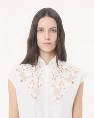 Embroidered Poplin Shirt