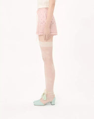 Sangallo Shorts With Fleur A Jours Daisy Pattern