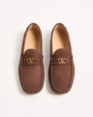Driver Fastaway Loafer In Deerskin Suede
