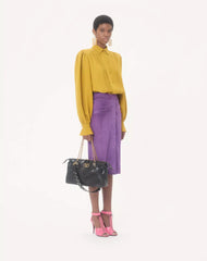 Valentino Garavani Panthea Shoulder Bag In Nappa Leather With Chevron Pattern