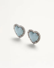 Coeur Hyperbole Earrings In Metal, Resin And Swarovski® Crystals