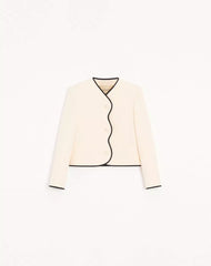 Crepe Couture Jacket