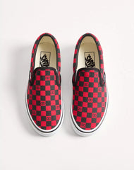 Valentino Garavani And Vans Fabric Slip-On Trainer With VLogo Checkerboard Print