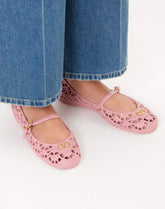 Ondette Rubber Ballerina With Scallop Pattern 05Mm
