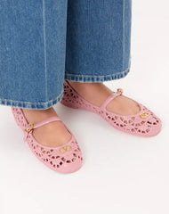 Ondette Rubber Ballerina With Scallop Pattern 05Mm