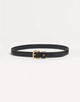 VLogo Signature Belt In Shiny Calfskin 25 Mm