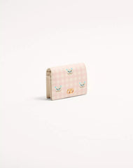 VLogo Signature Wallet In Le Chat De La Maison Grainy Calfskin