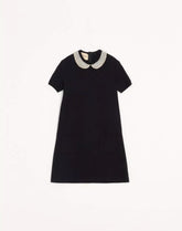 Embroidered Stretch Viscose Dress