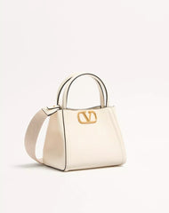 Valentino Garavani Alltime Small Handbag In Grainy Calfskin