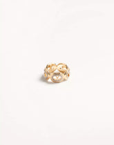 Ovalette Metal And Swarovski® Crystal Ring