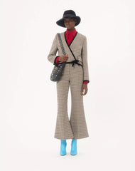 Short Houndstooth Jacket