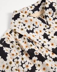 Crepe De Chine Shirt with Après L'Hiver Primula Print