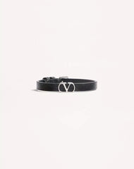 Vlogo Signature Grainy Calfskin Bracelet