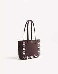 Valentino Garavani Nellcôte Mini Suede Shopping Bag