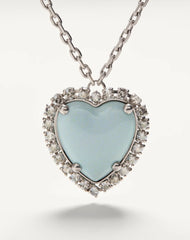 Coeur Hyperbole Necklace In Metal, Resin And Swarovski® Crystals