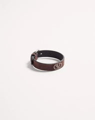 Vlogo Signature Suede And Metal Bracelet