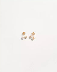 Cherryfic Metal And Swarovski® Crystal Earrings