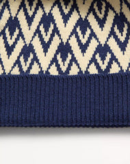 Toute La V Signature Knitted Wool Beanie