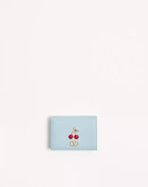 Cherryfic Wallet In Grainy Calfskin