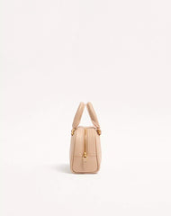 Mini VLogo Signature Bowling Bag In Grainy Calfskin