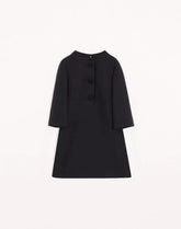 CREPE COUTURE SHORT DRESS