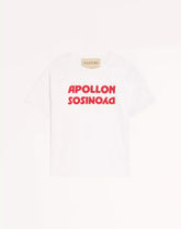 Valentino Cotton T-Shirt With Apollon/Dyonisos Print