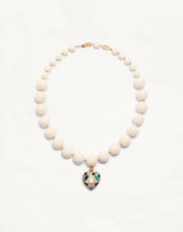 Coeur Royal Necklace In Metal, Resin, Enamel And Swarovski® Crystals