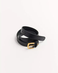 VLogo Signature Belt In Shiny Calfskin 25 Mm