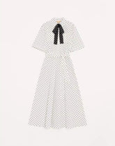 Poplin Plusdepois Print Midi Dress